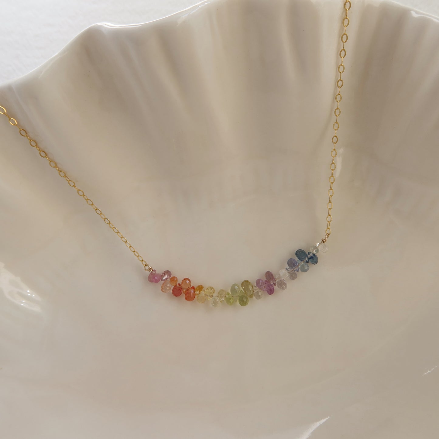 Rainbow Sapphire Necklaces (Limited edition)