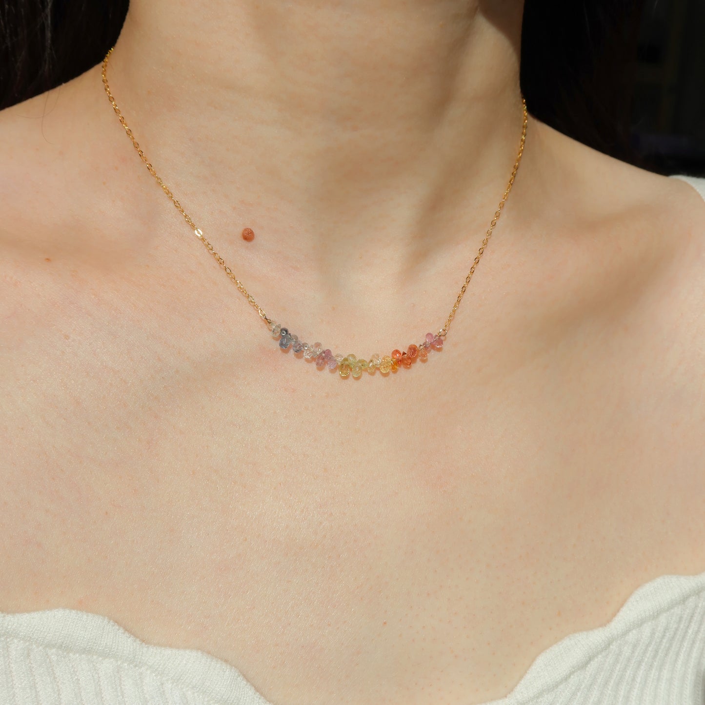 Rainbow Sapphire Necklaces (Limited edition)