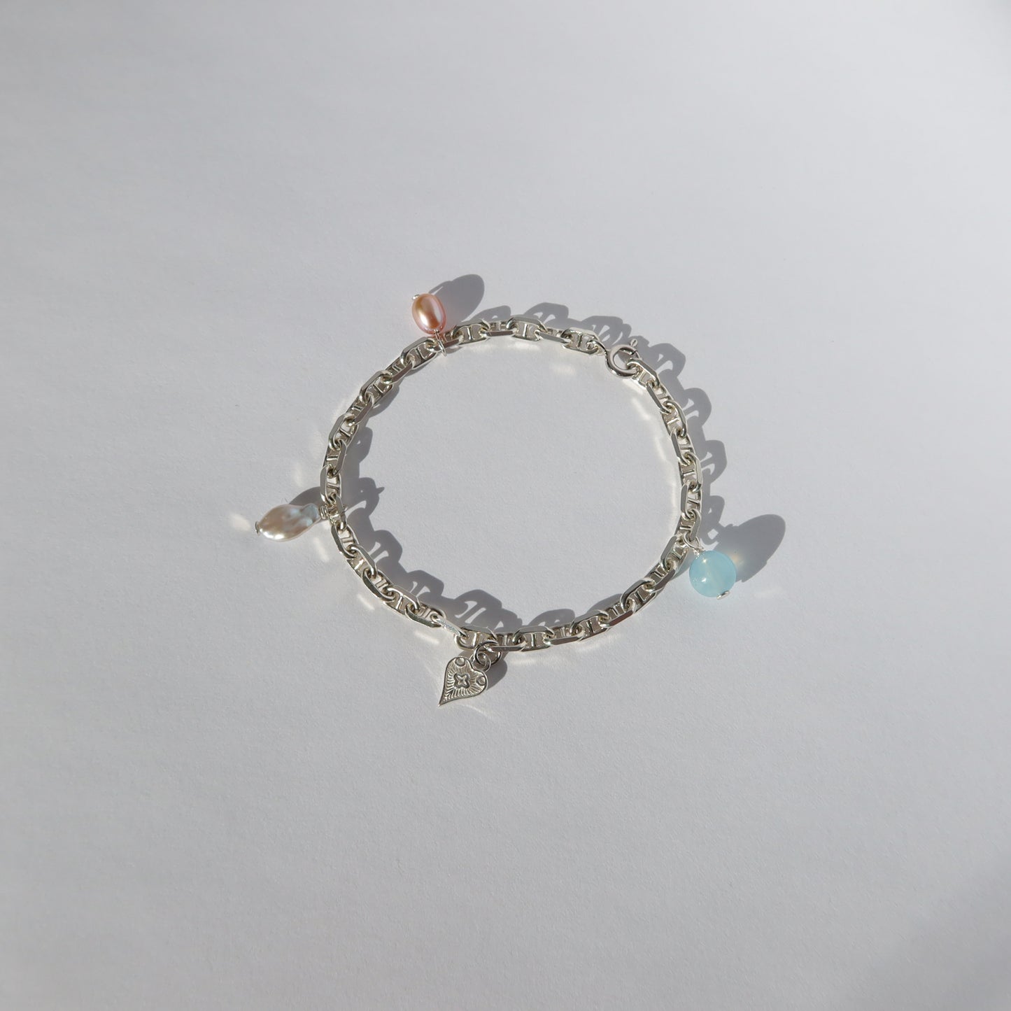 Silver Charm Bracelet