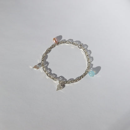 Silver Charm Bracelet
