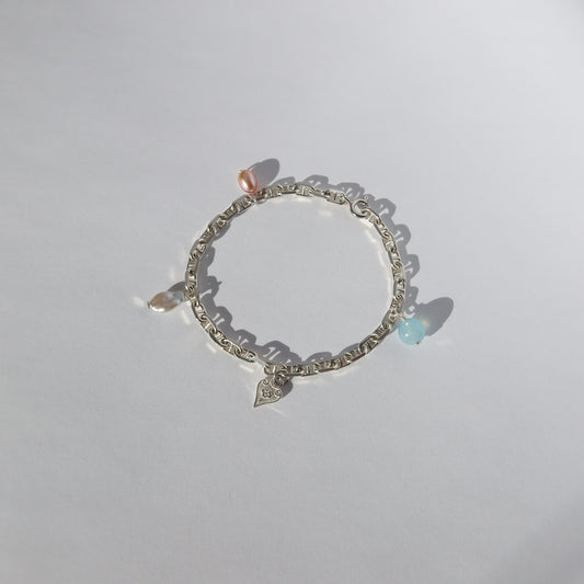 Silver Charm Bracelet