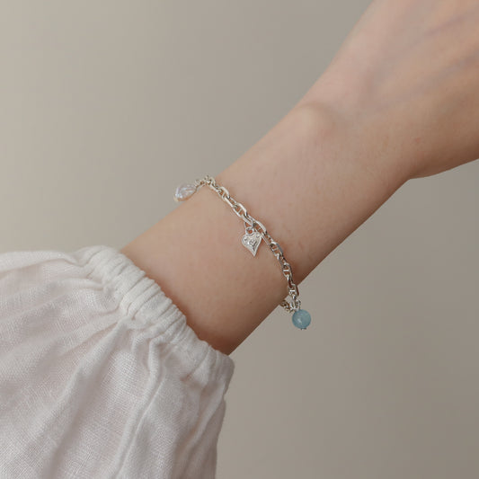 Silver Charm Bracelet