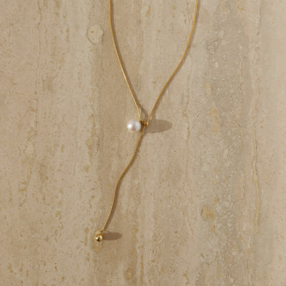 Leila Lariat Necklace