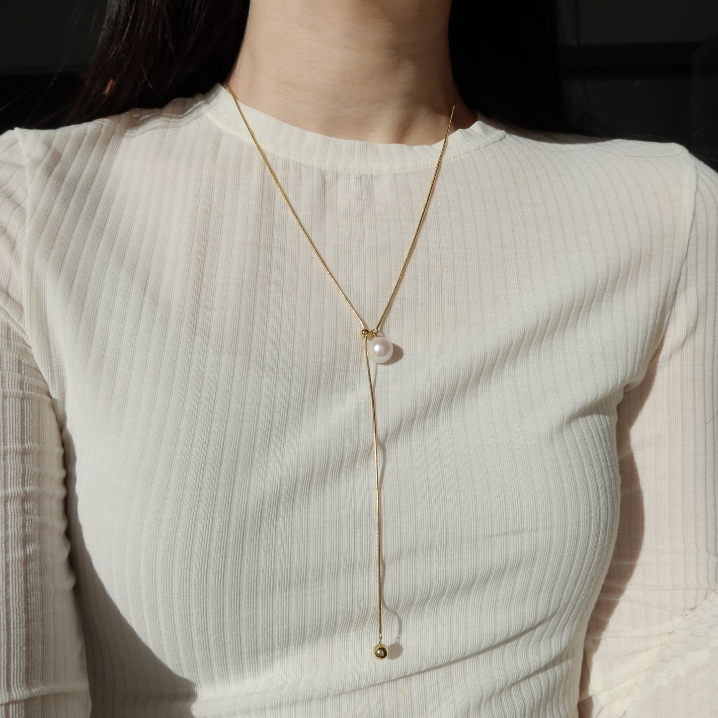 Leila Lariat Necklace