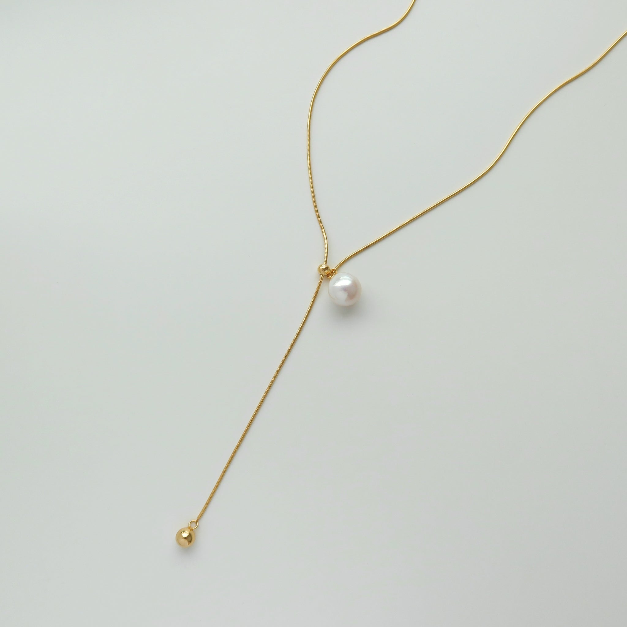 Leila Lariat Necklace – Pretty Pearlfect