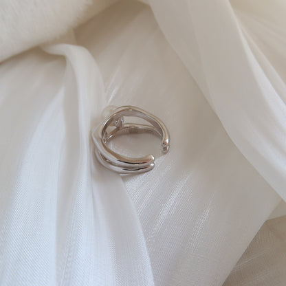Dual Pearl Ring