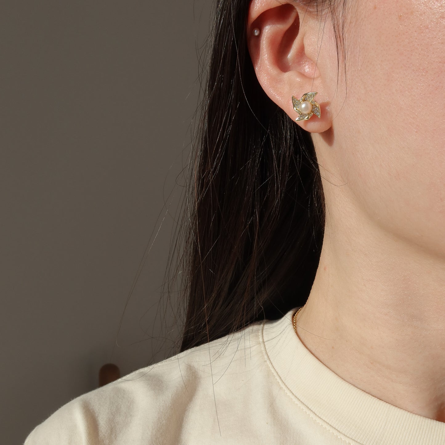 Windmill Ear Studs