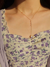 Load image into Gallery viewer, Trio Pearl Lariat Necklace
