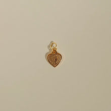 Load image into Gallery viewer, Heart Coin Earring Charms
