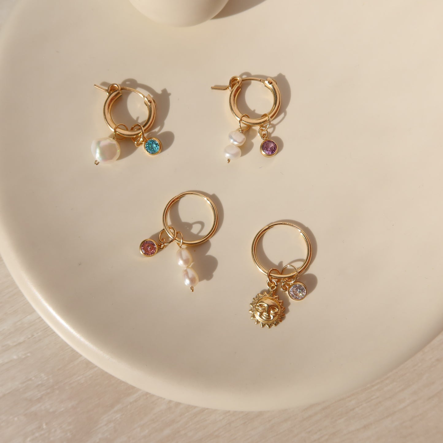 Birthstone Earring Charms (Single)