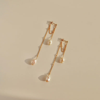 Tanya Pearl Dangle Earrings