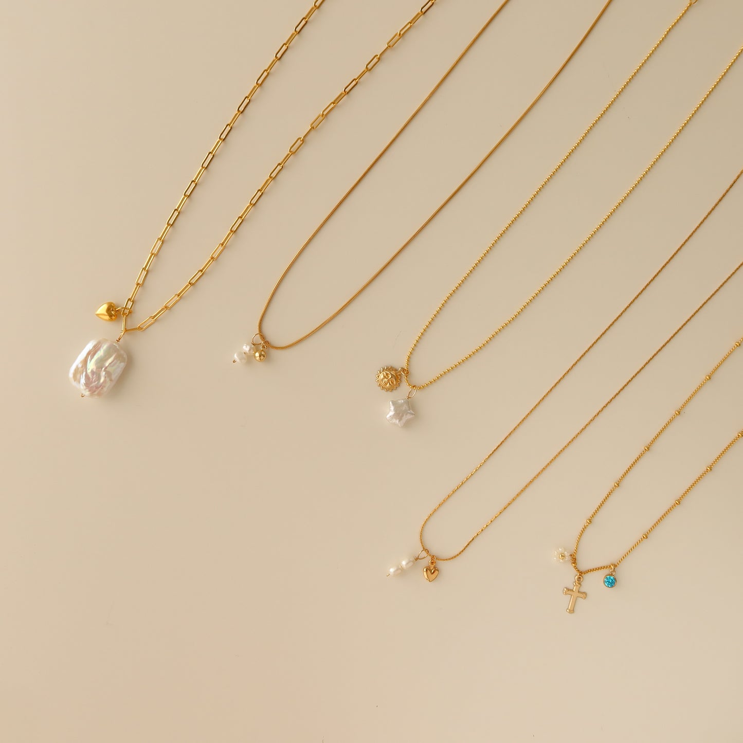 Satellite Chain Necklaces