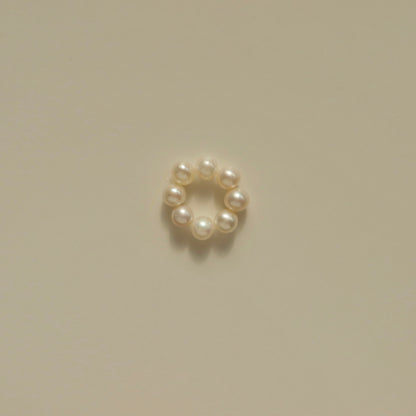 Pearl Loop Earring Charms (Single)