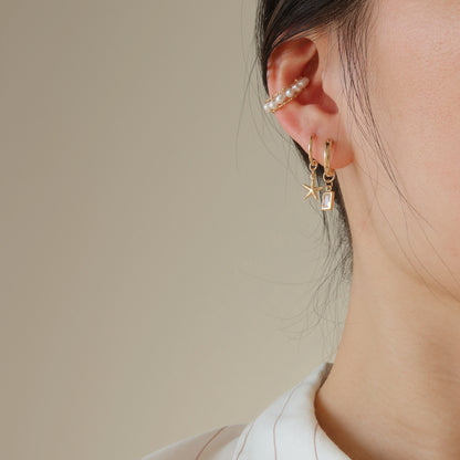 Envie Pearl Ear Cuff