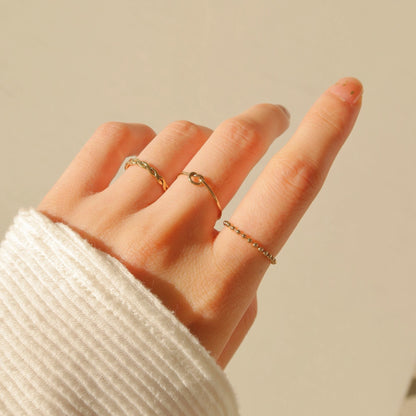 Love knot Rings