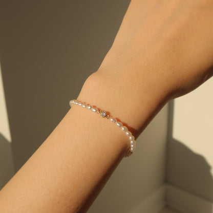 Siria Pearl and Gem Bracelets