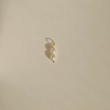 Load image into Gallery viewer, Double Rice Pearl Earring Charms (Single)
