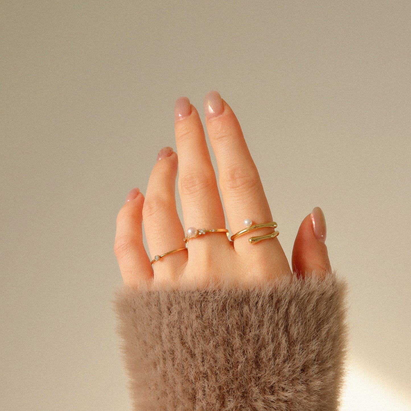 Kira Pearl Rings