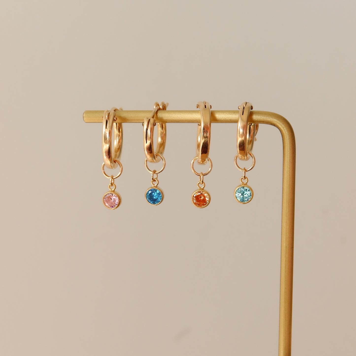 Birthstone Earring Charms (Single)