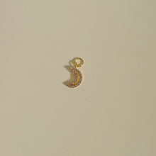 Load image into Gallery viewer, Petite Moon Earring Charms

