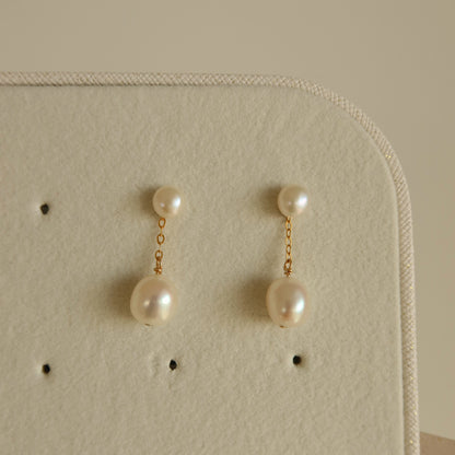 Natalie Pearl Earrings