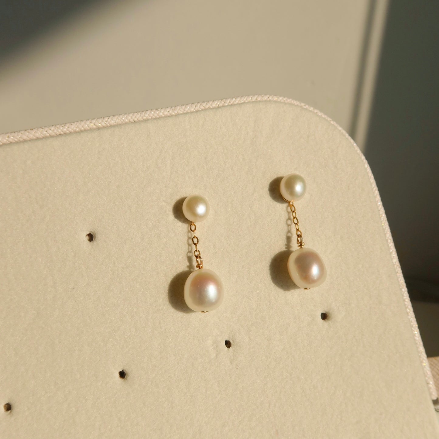 Natalie Pearl Earrings