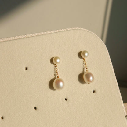 Natalie Pearl Earrings