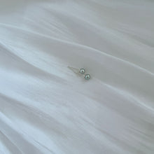 Load image into Gallery viewer, Blue Akoya Pearl Studs (limited addition)
