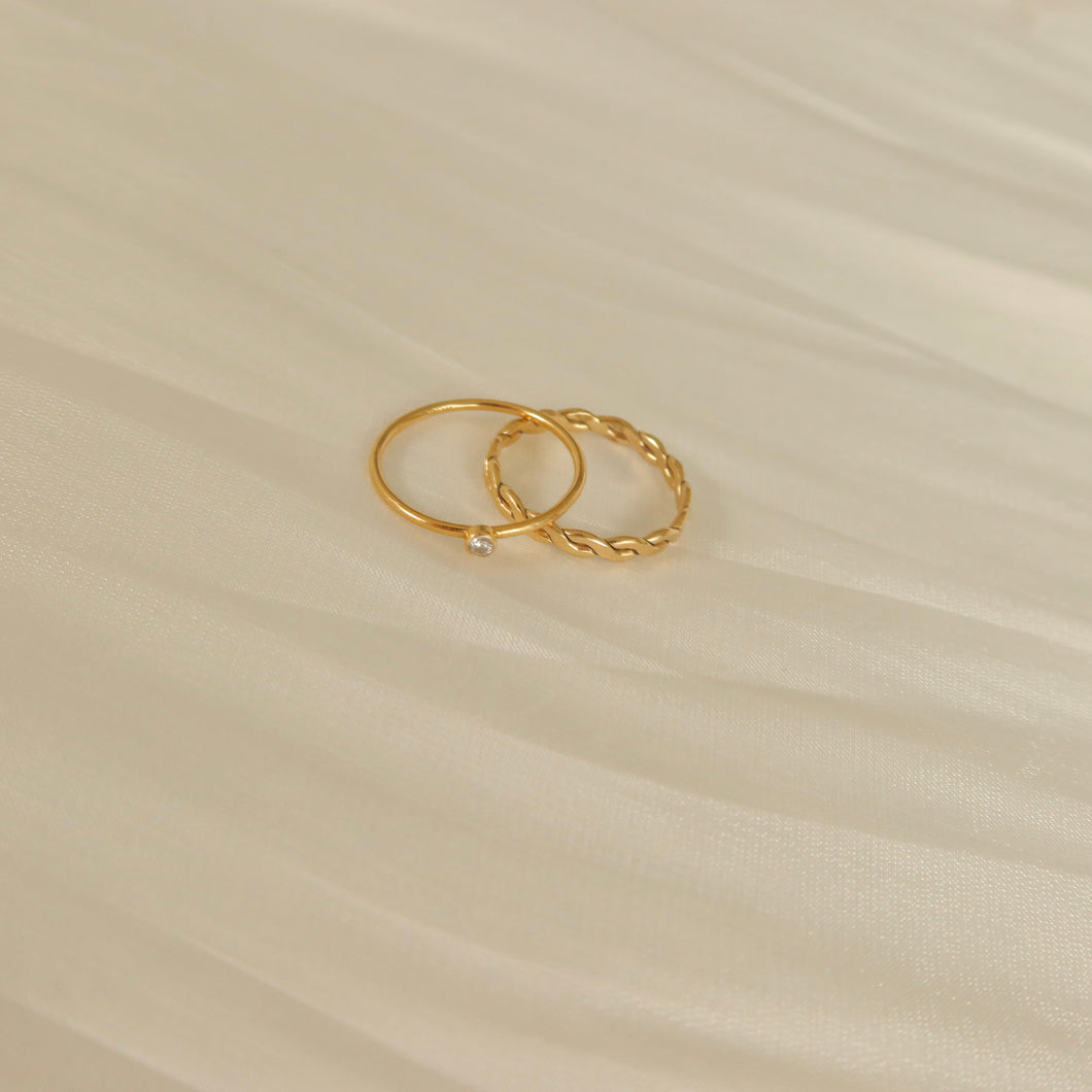 Gold Filled Ring Sets