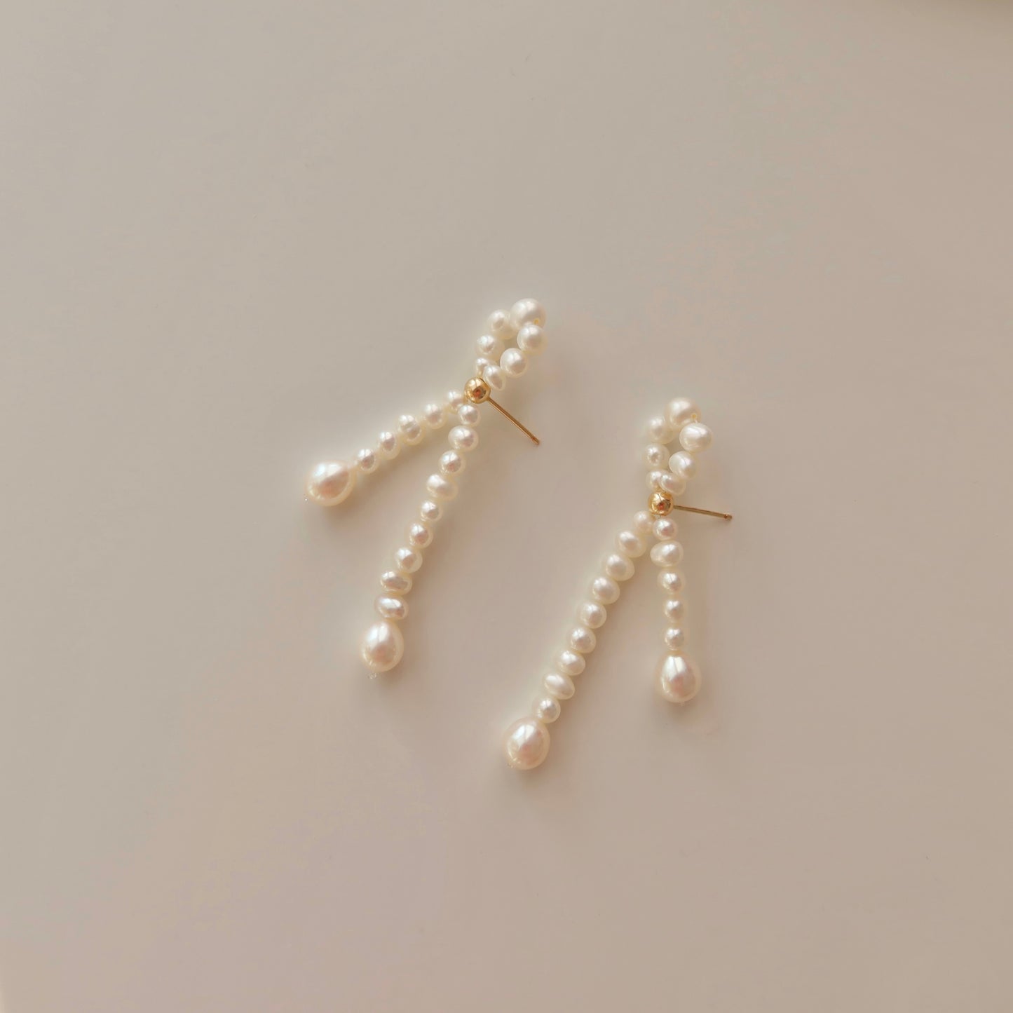 Pearl Knot Earrings