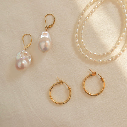 Chloé Baroque Pearl Earrings