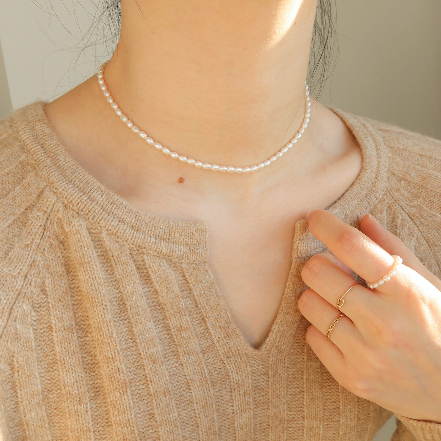 Vivian Mini Pearl Choker (Custom)