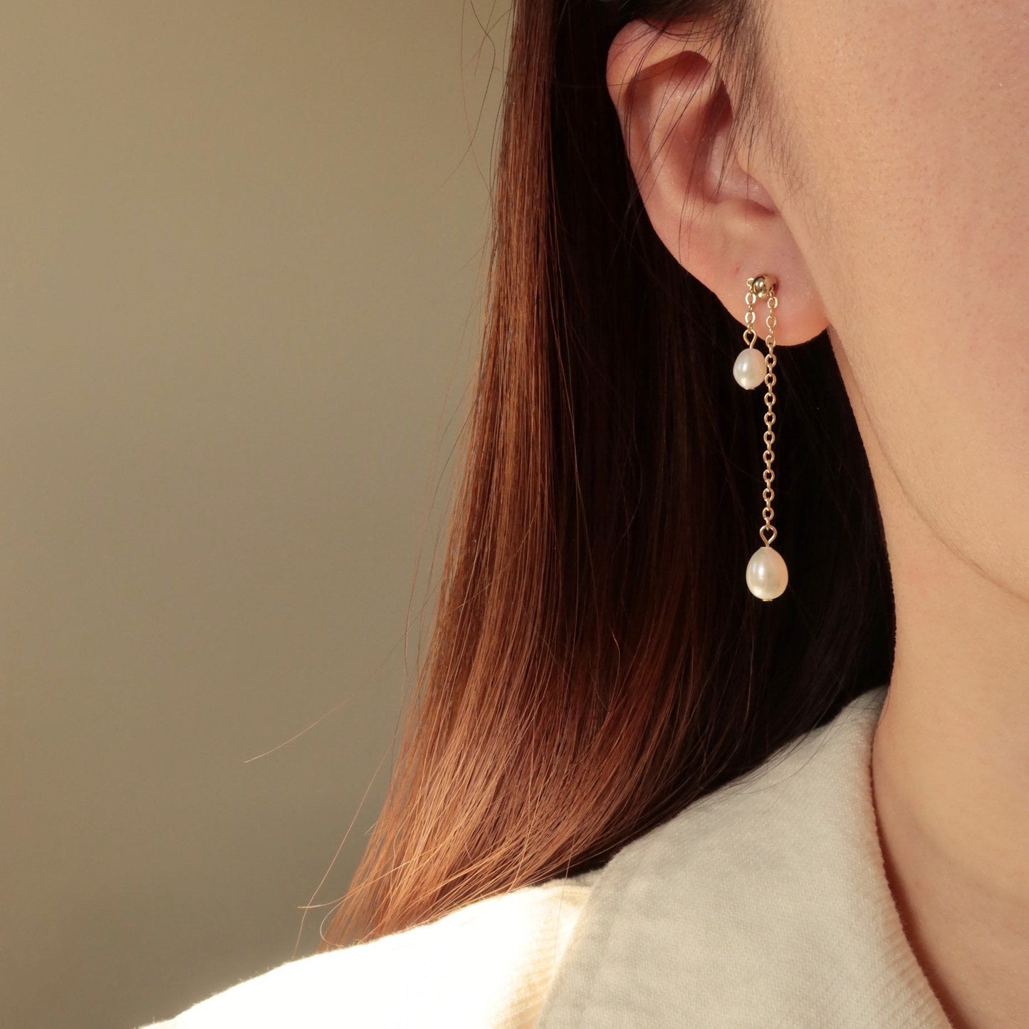 Rita Pearl Drop Earrings