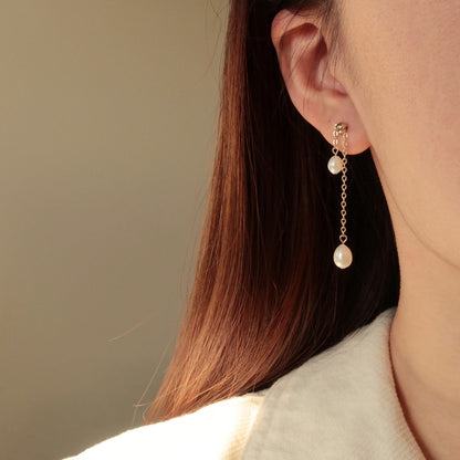 Rita Pearl Drop Earrings