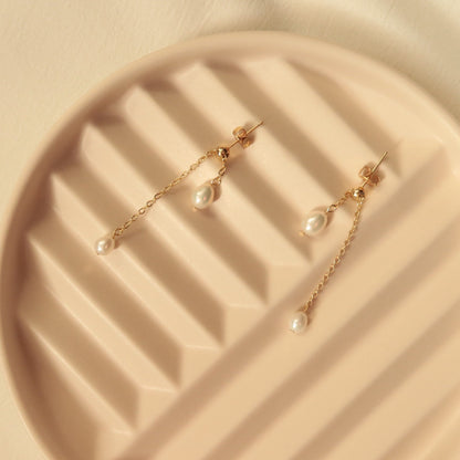 Rita Pearl Drop Earrings