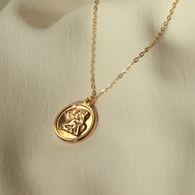Load image into Gallery viewer, Guardian Angel Coin Necklaces
