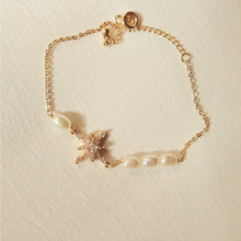 Load image into Gallery viewer, Elaine Star and Pearl Bracelet
