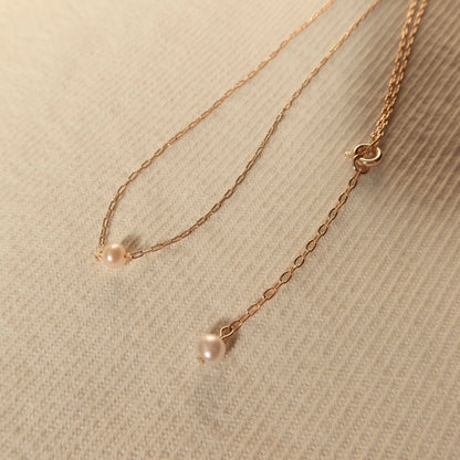 Floating Pearl Necklaces