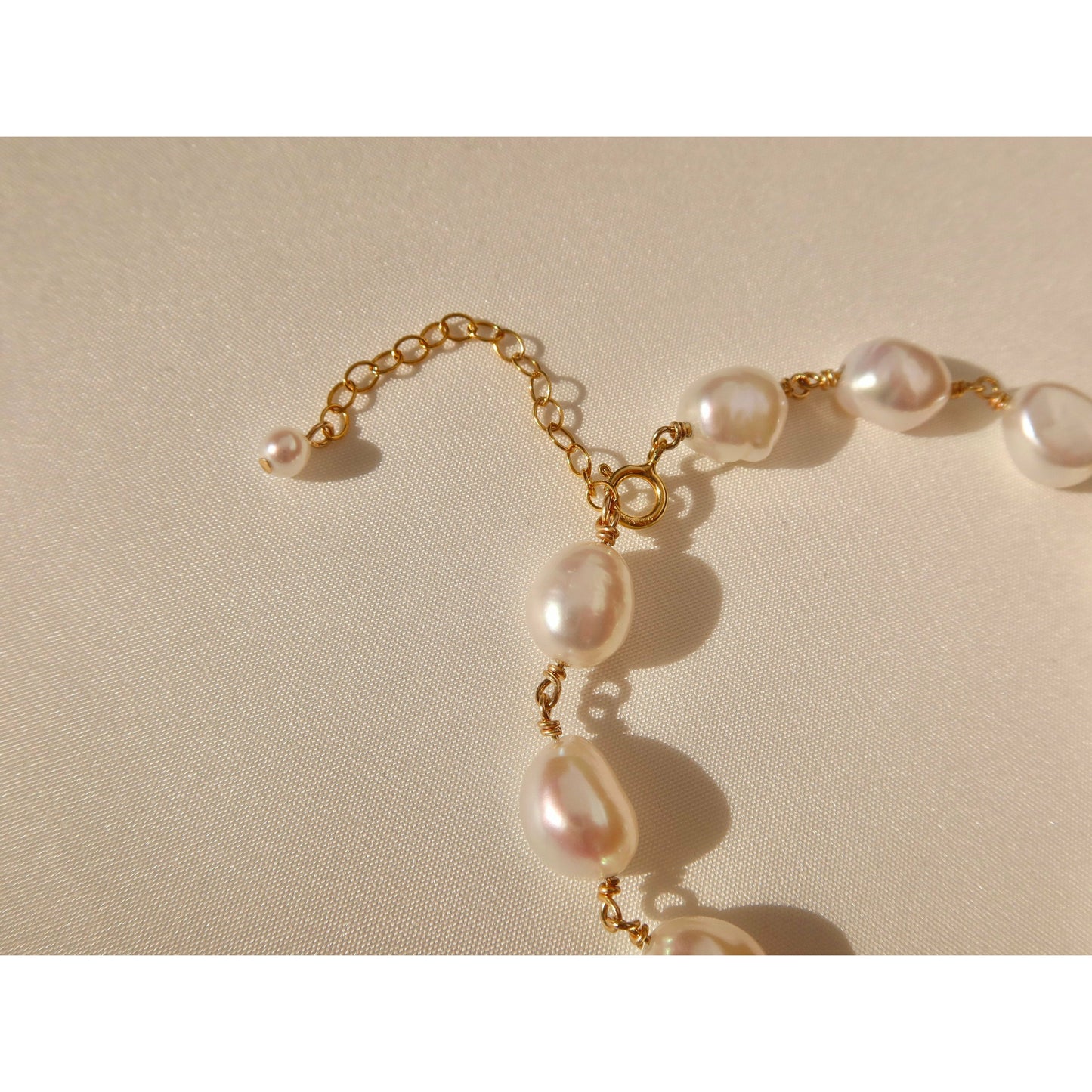 Chunky Baroque Pearl Bracelet