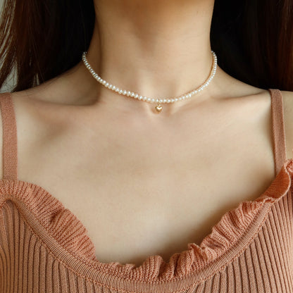 Hearty Grace Pearl Chokers