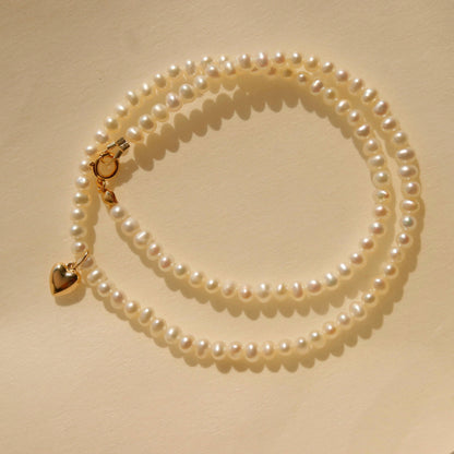 Hearty Grace Pearl Chokers