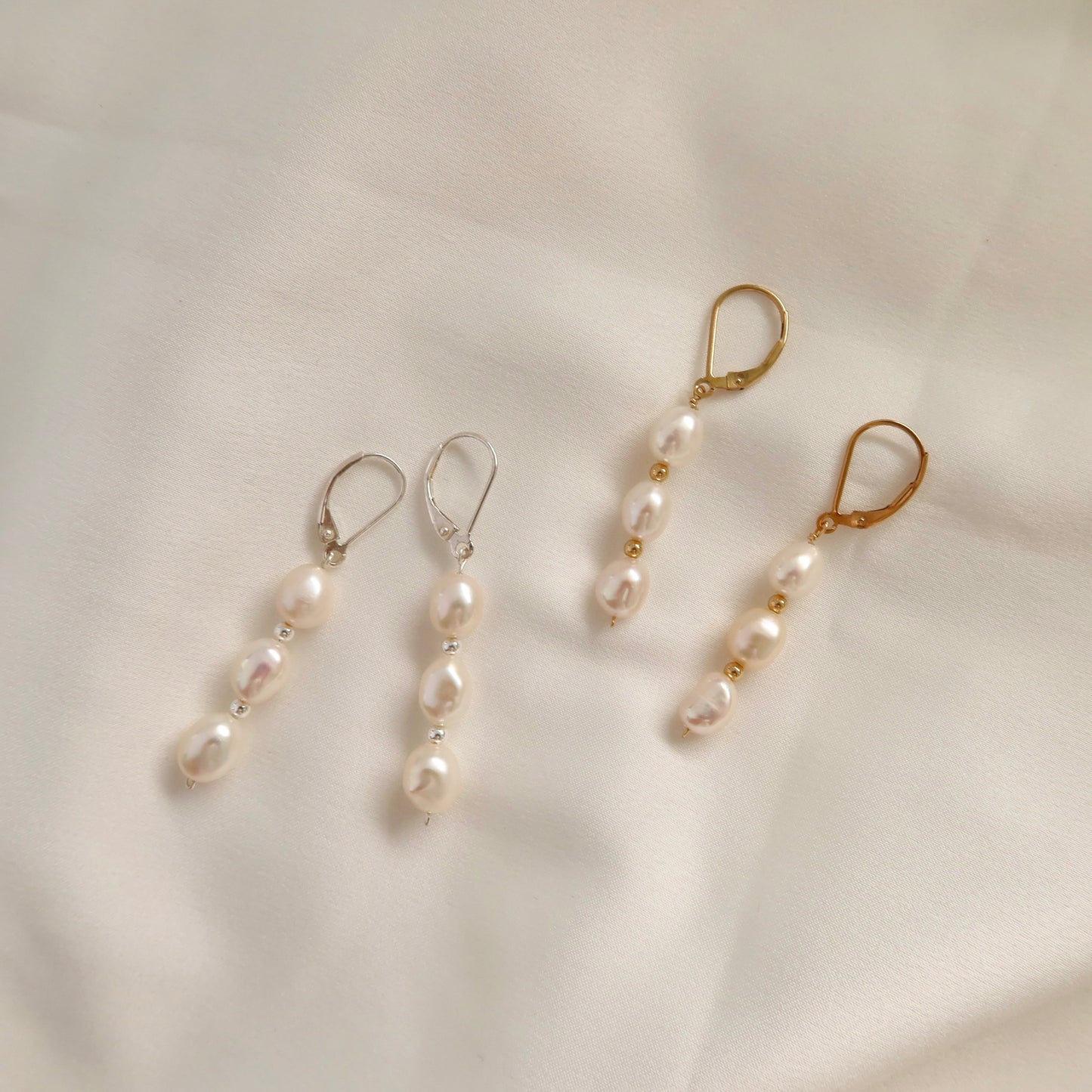 Théa Pearl Drop Earrings